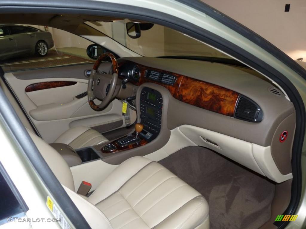 2007 S-Type 3.0 - Winter Gold Metallic / Ivory/Mocha photo #26