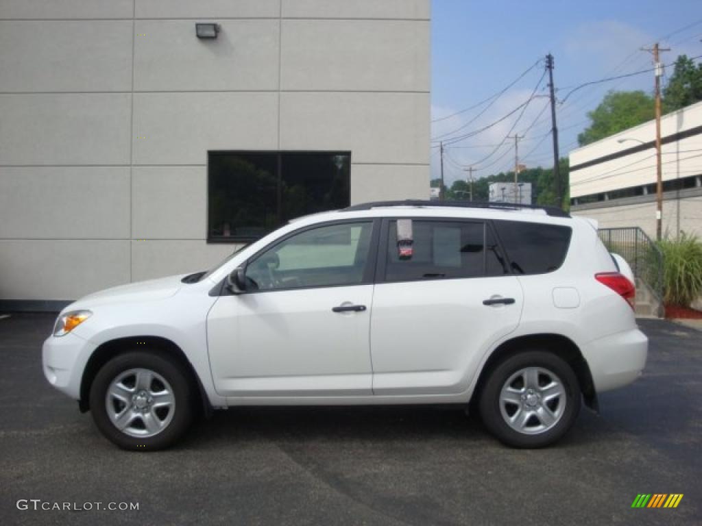 2007 RAV4 I4 - Super White / Taupe photo #1