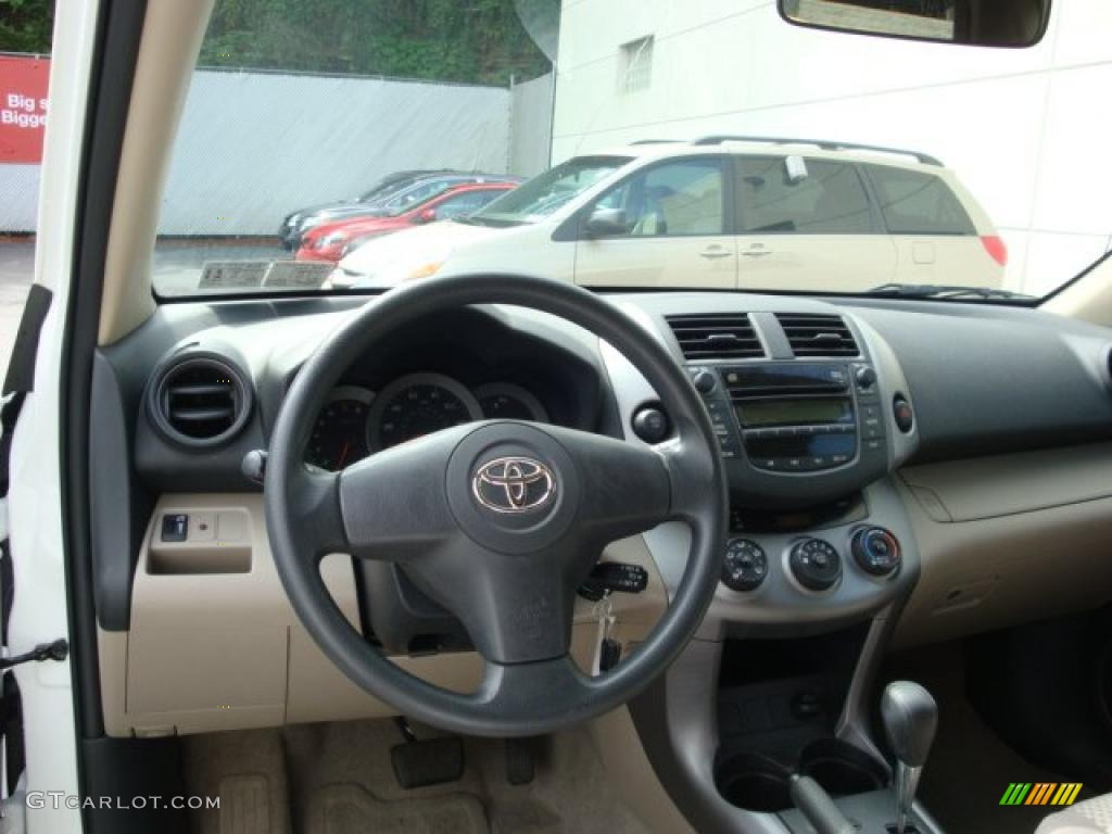 2007 RAV4 I4 - Super White / Taupe photo #13