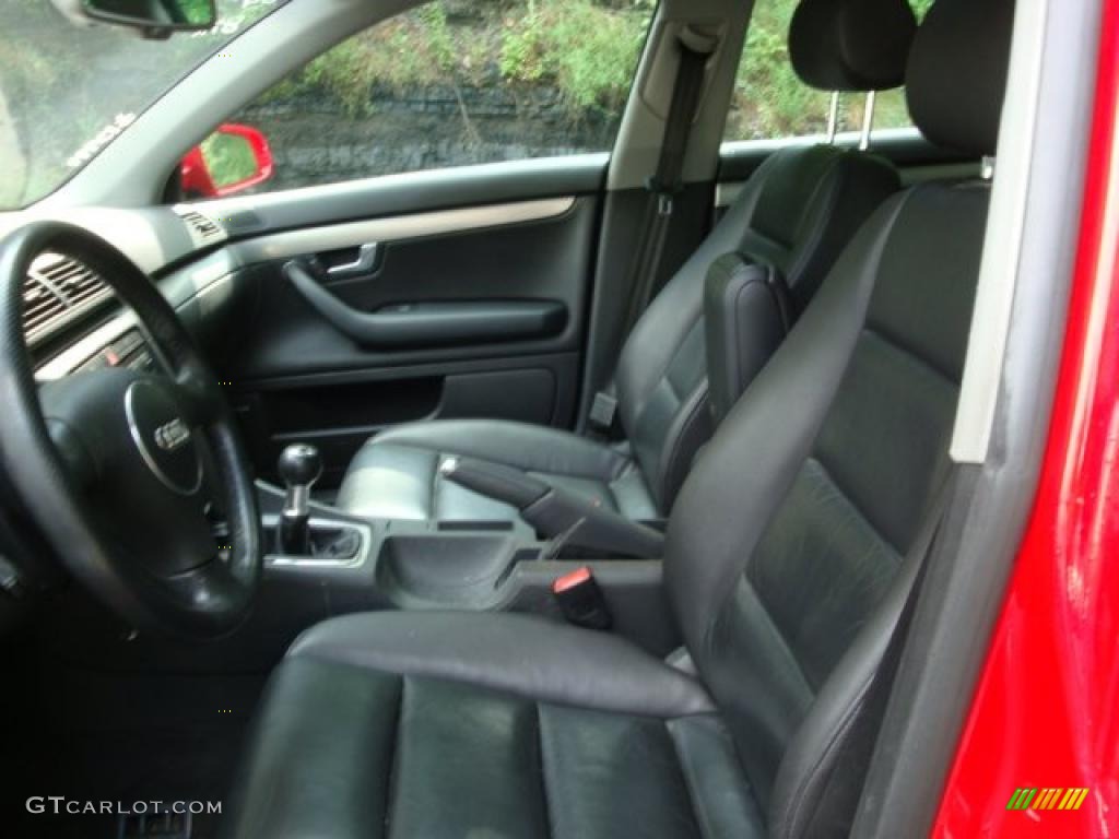 2004 A4 1.8T quattro Sedan - Brilliant Red / Ebony photo #7