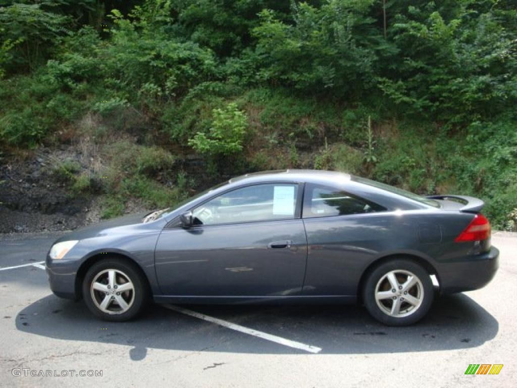 2003 Accord EX Coupe - Graphite Pearl / Black photo #1