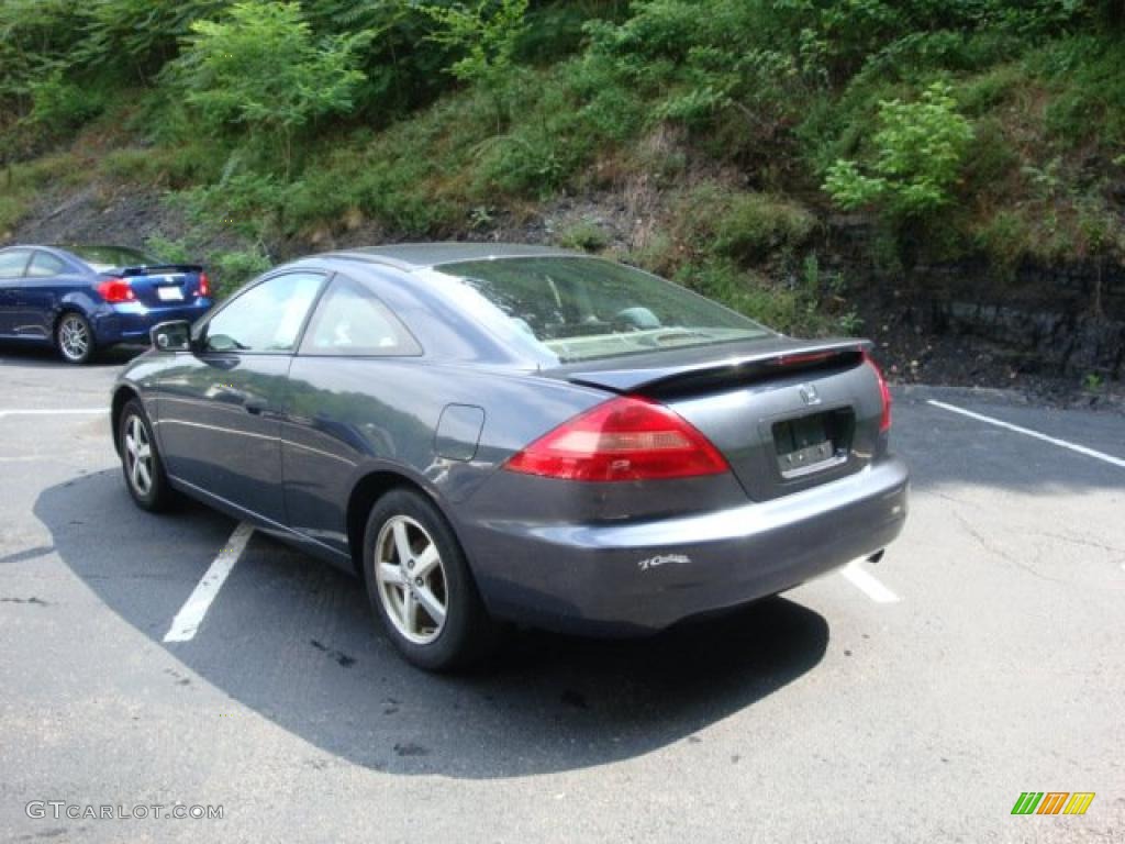 2003 Accord EX Coupe - Graphite Pearl / Black photo #2