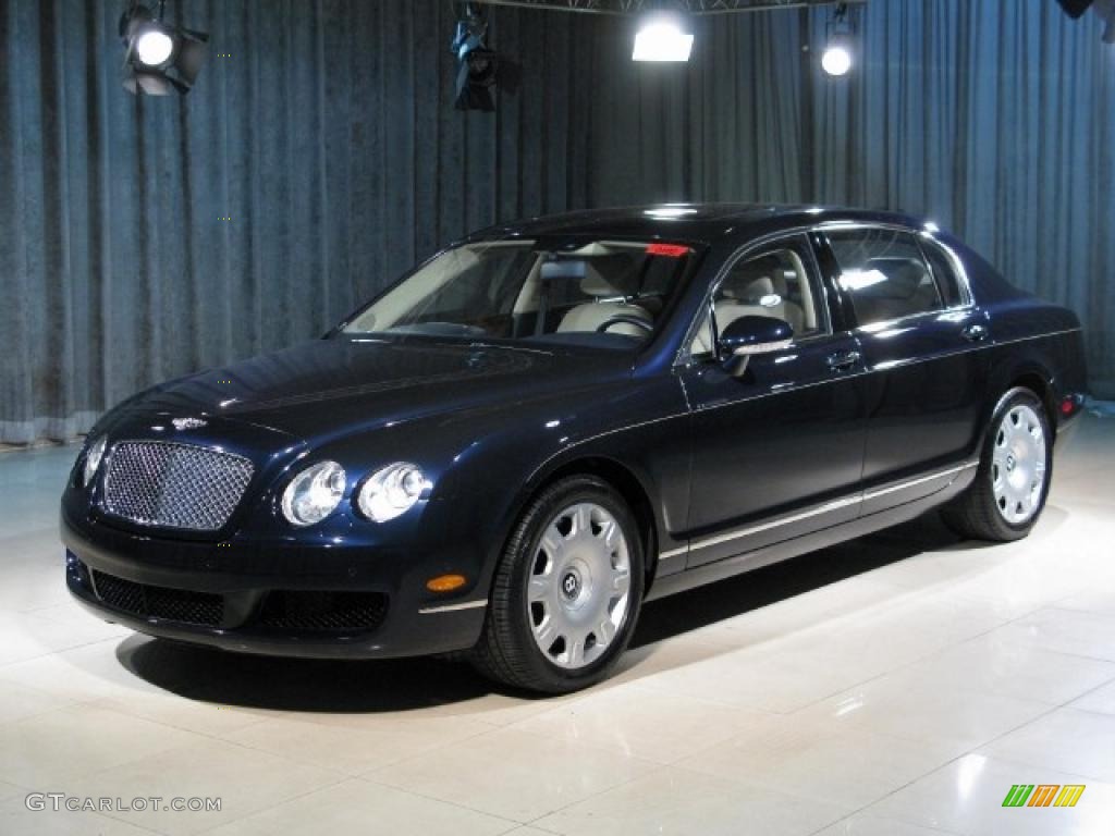 Dark Sapphire Bentley Continental Flying Spur