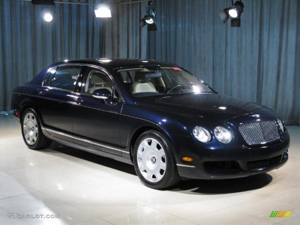 2006 Continental Flying Spur  - Dark Sapphire / Portland photo #3