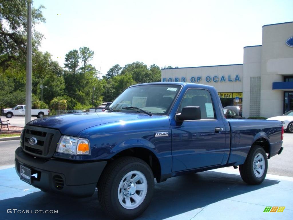 Vista Blue Metallic Ford Ranger