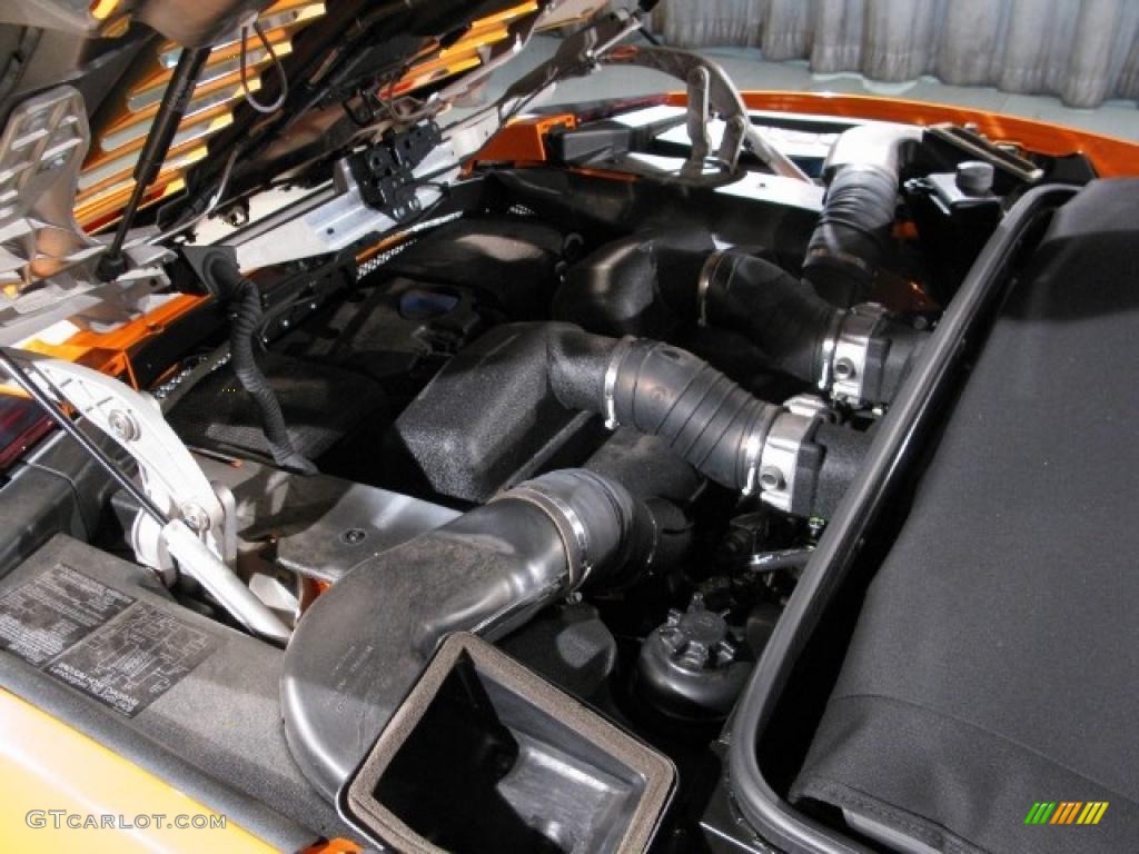 2008 Gallardo Spyder E-Gear - Pearl Orange / Black photo #18