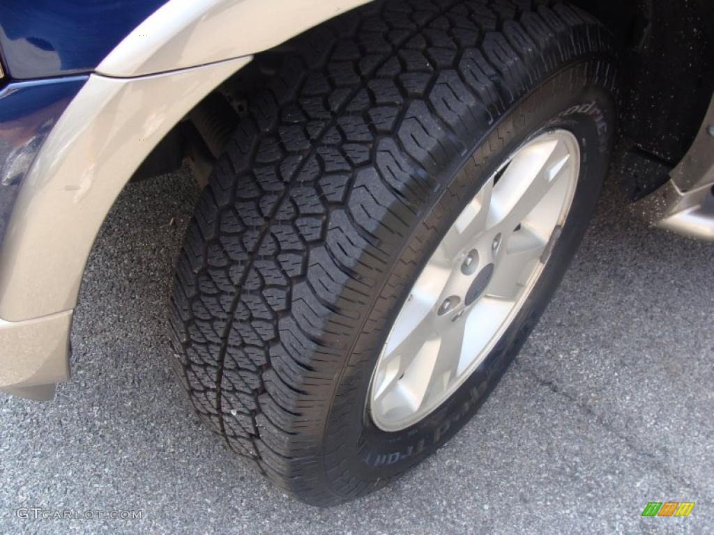 2004 Explorer Eddie Bauer 4x4 - Dark Blue Pearl Metallic / Medium Parchment photo #10