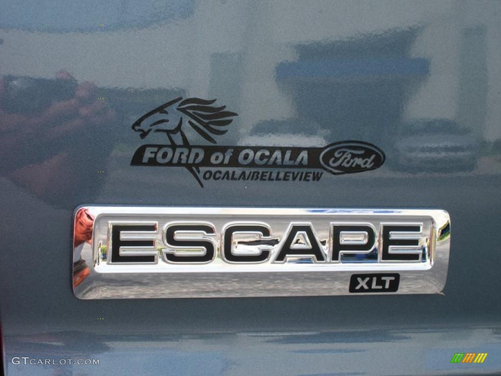 2010 Escape XLT - Steel Blue Metallic / Stone photo #4