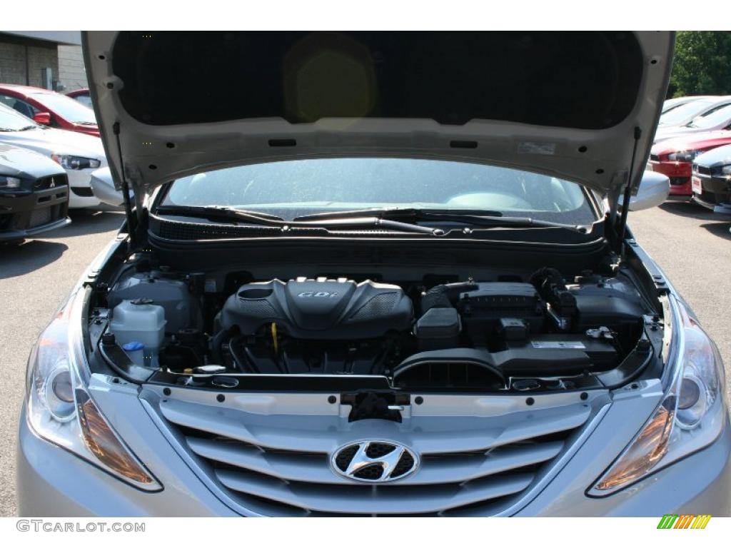 2011 Sonata GLS - Radiant Silver / Gray photo #11