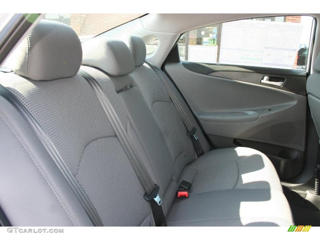 2011 Sonata GLS - Radiant Silver / Gray photo #21