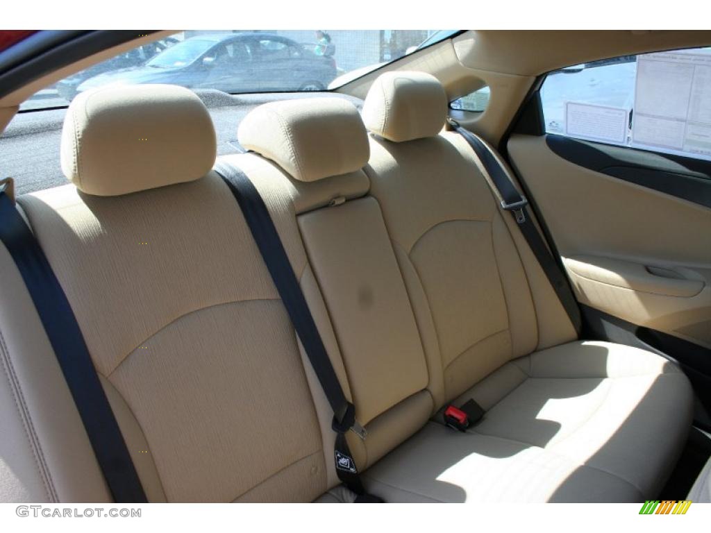 2011 Sonata GLS - Venetian Red / Camel photo #12