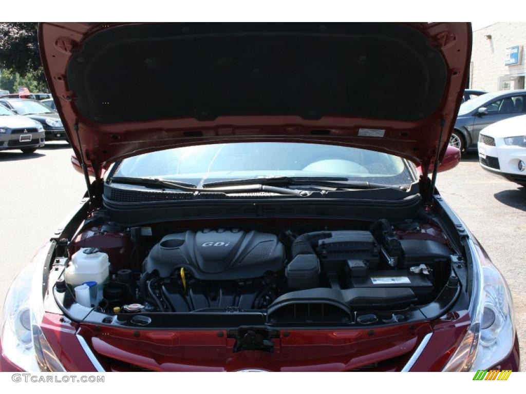 2011 Sonata GLS - Venetian Red / Camel photo #26
