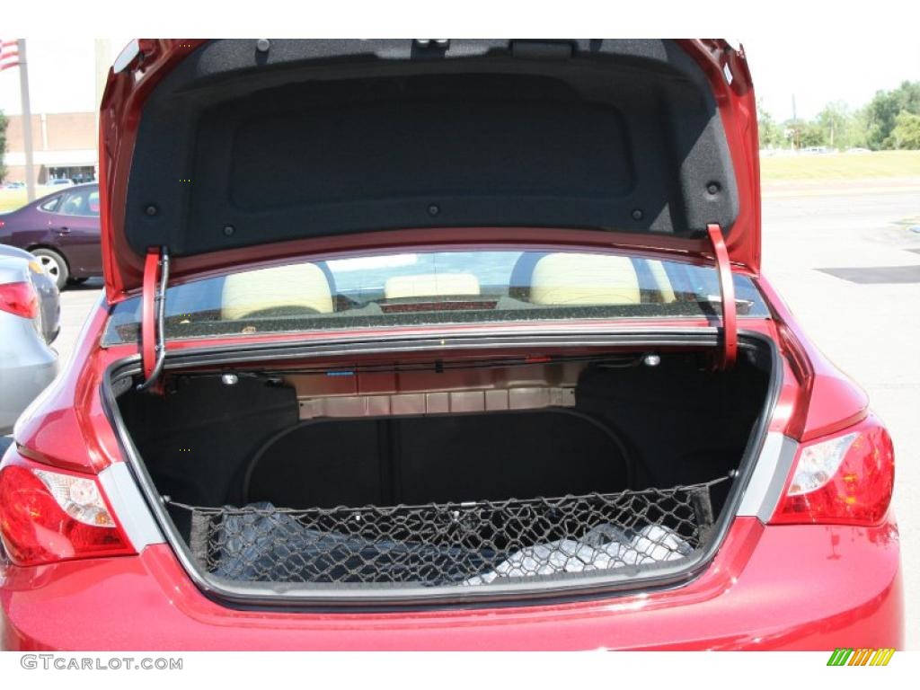 2011 Sonata GLS - Venetian Red / Camel photo #29