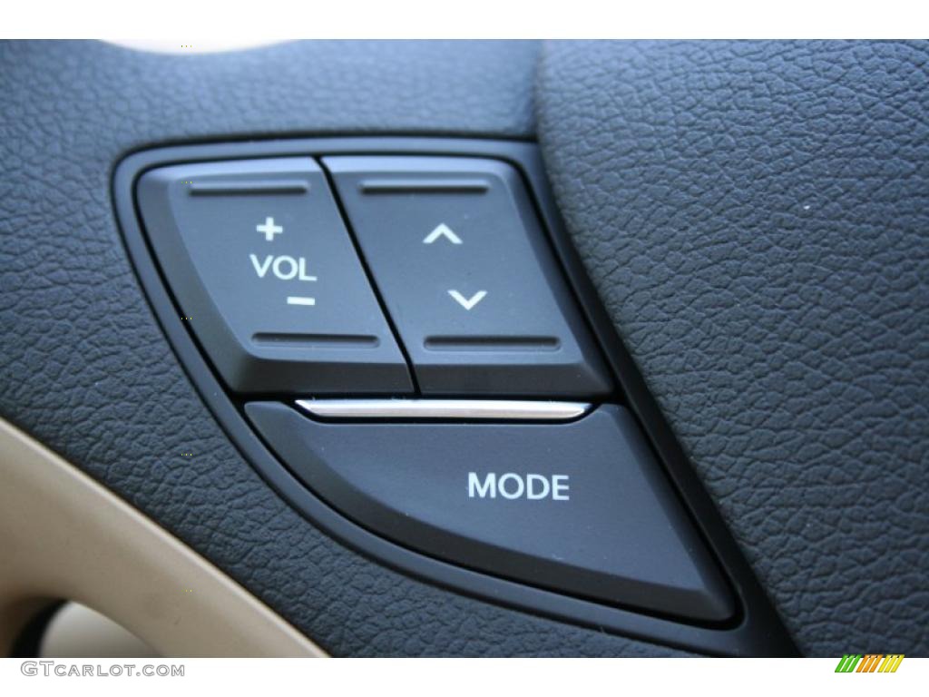 2011 Sonata GLS - Midnight Black / Camel photo #28