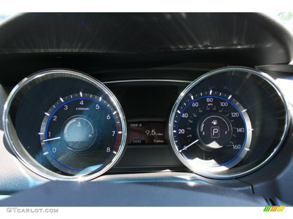 2011 Sonata GLS - Midnight Black / Camel photo #29