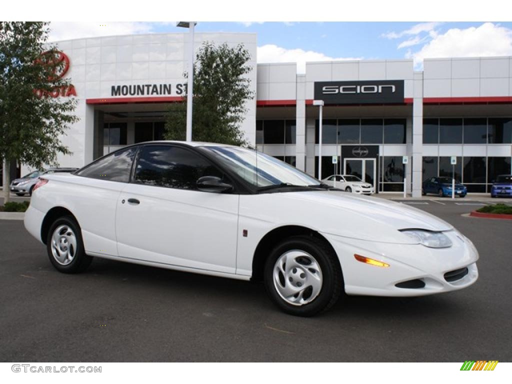 2002 White Saturn S Series SC1 Coupe 33080882 Photo 2 Car Color Galleries
