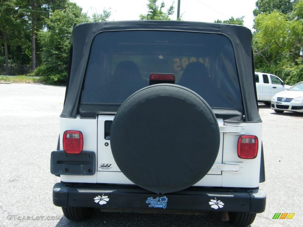 2000 Wrangler SE 4x4 - Stone White / Agate photo #4