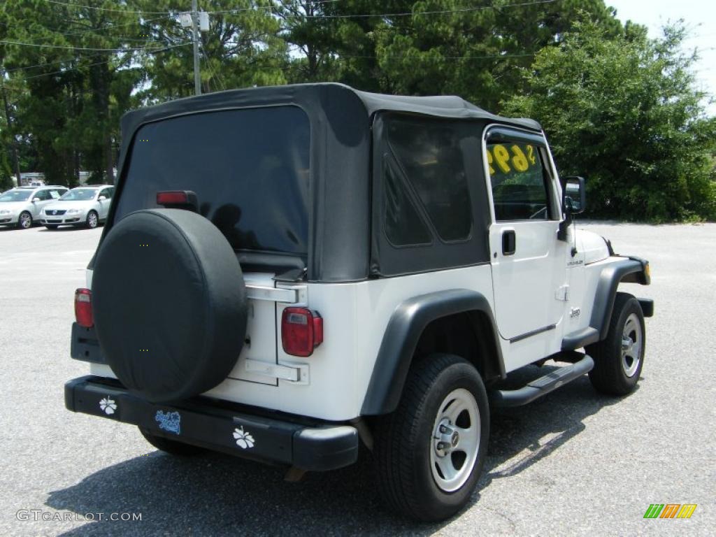 2000 Wrangler SE 4x4 - Stone White / Agate photo #5