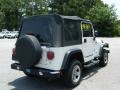 2000 Stone White Jeep Wrangler SE 4x4  photo #5