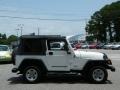 2000 Stone White Jeep Wrangler SE 4x4  photo #6