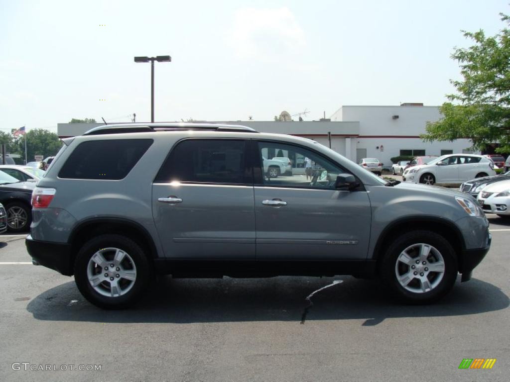 2007 Acadia SLE - Blue Gold Metallic / Titanium photo #7