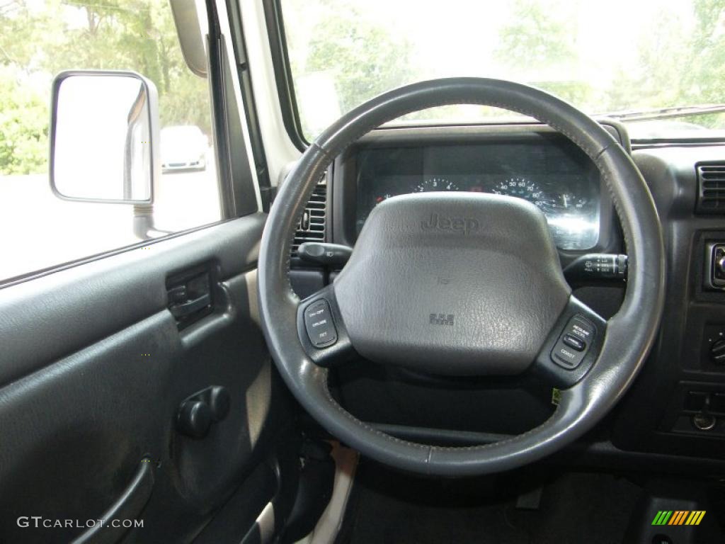 2000 Wrangler SE 4x4 - Stone White / Agate photo #19