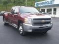 Deep Ruby Red Metallic - Silverado 3500HD LT Crew Cab 4x4 Dually Photo No. 2