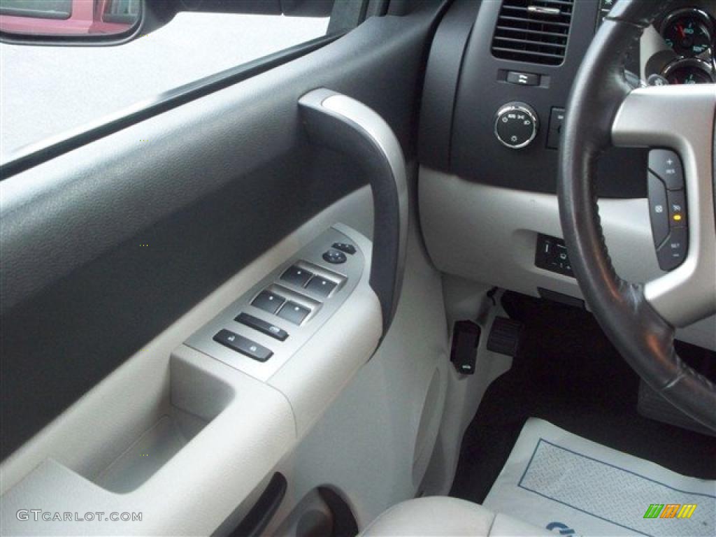 2008 Silverado 3500HD LT Crew Cab 4x4 Dually - Deep Ruby Red Metallic / Light Titanium/Dark Titanium photo #23