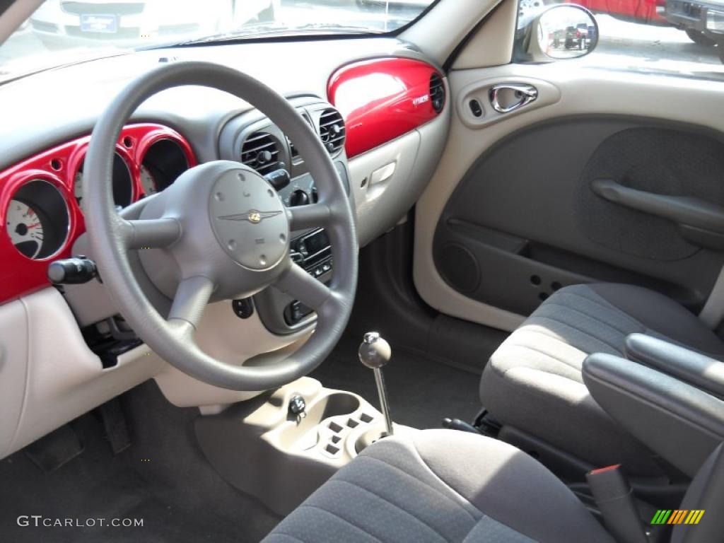 2005 PT Cruiser Touring - Inferno Red Crystal Pearl / Dark Slate Gray photo #7