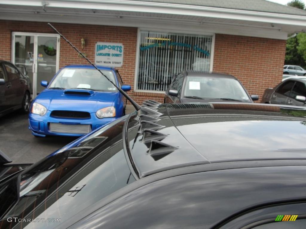 Tarmac Black 2006 Mitsubishi Lancer Evolution IX MR Exterior Photo #33096829