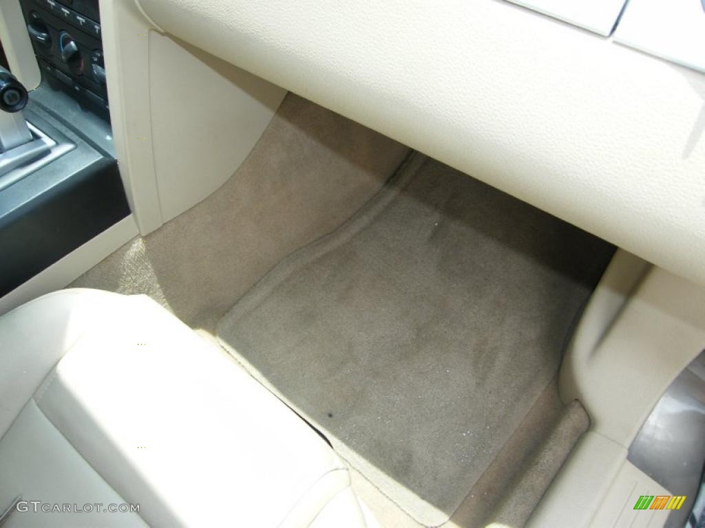 2005 Mustang V6 Premium Coupe - Mineral Grey Metallic / Medium Parchment photo #25
