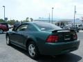 2001 Dark Highland Green Ford Mustang V6 Coupe  photo #3
