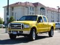 2006 Blazing Yellow Ford F350 Super Duty Amarillo Edition Crew Cab 4x4  photo #2