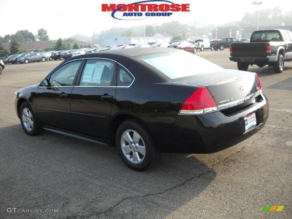 2010 Impala LT - Black / Ebony photo #6