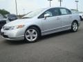 2007 Alabaster Silver Metallic Honda Civic EX Sedan  photo #2