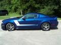 2008 Vista Blue Metallic Ford Mustang Roush 427R Coupe  photo #8