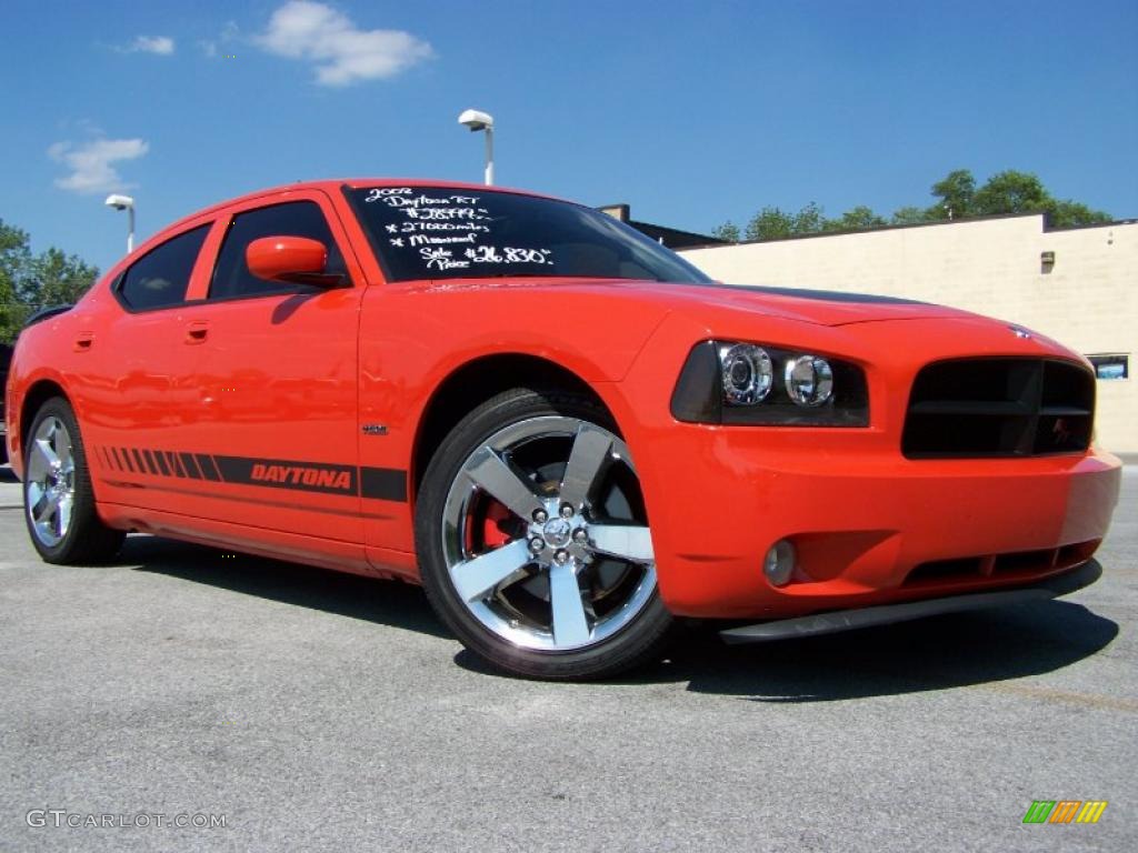 HEMI Orange Pearl Dodge Charger