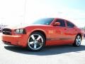 2008 HEMI Orange Pearl Dodge Charger R/T Daytona  photo #7