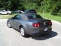 2010 Sterling Grey Metallic Ford Mustang V6 Convertible  photo #7