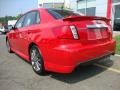Lightning Red - Impreza WRX Sedan Photo No. 4