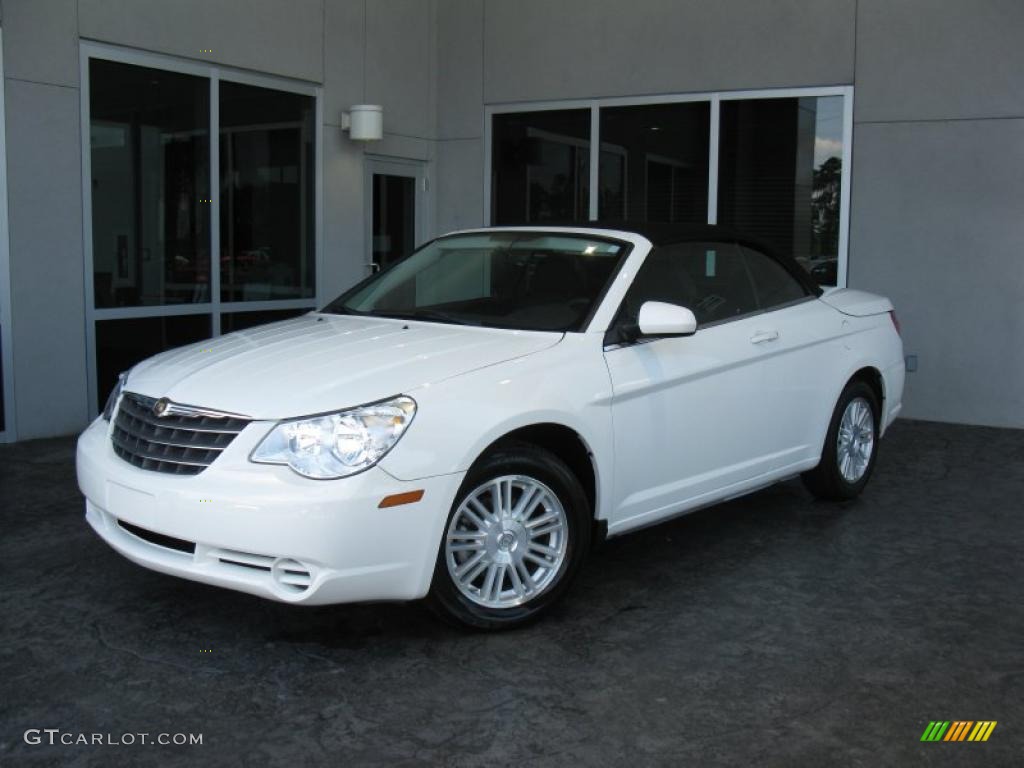 2009 Stone White Chrysler Sebring Touring Convertible 2009 Stone White Chrysler Sebring Touring Convertible