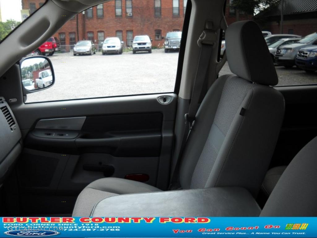 2007 Ram 1500 Big Horn Edition Quad Cab 4x4 - Cool Vanilla / Medium Slate Gray photo #8