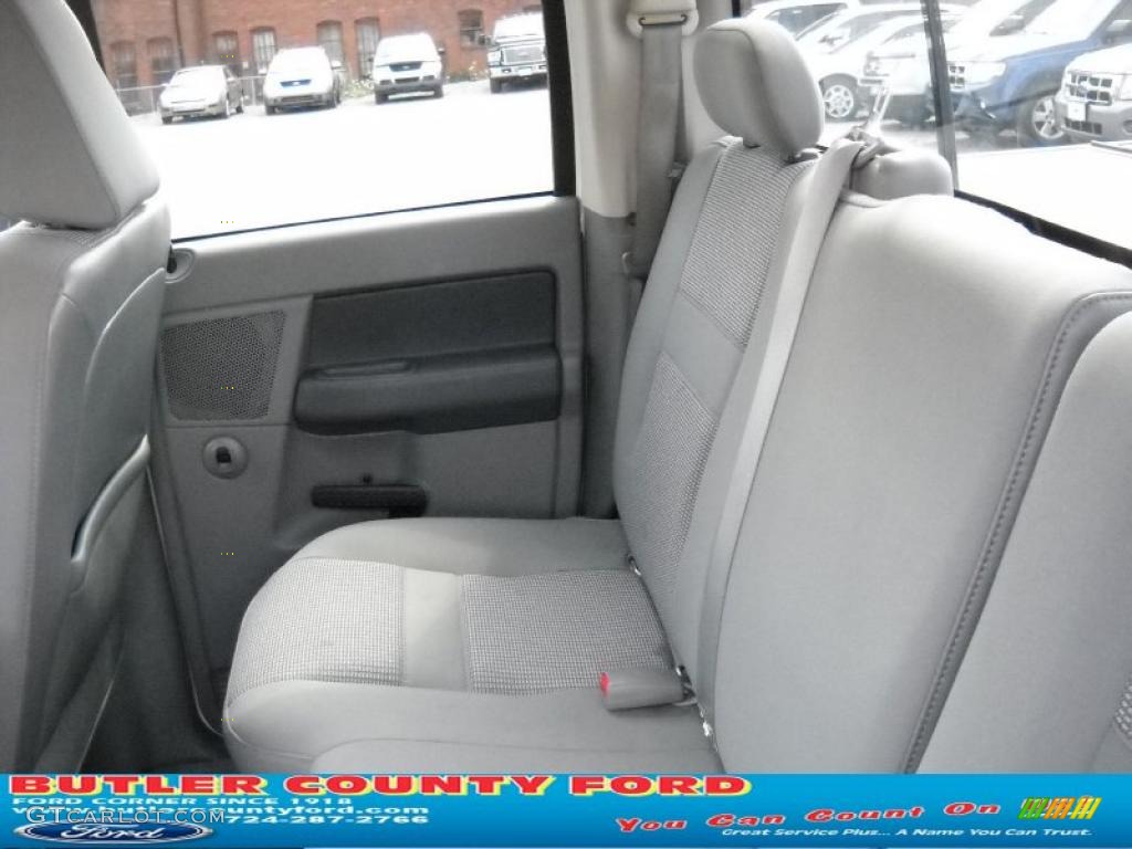 2007 Ram 1500 Big Horn Edition Quad Cab 4x4 - Cool Vanilla / Medium Slate Gray photo #12