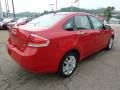 Vermillion Red - Focus SE Sedan Photo No. 4