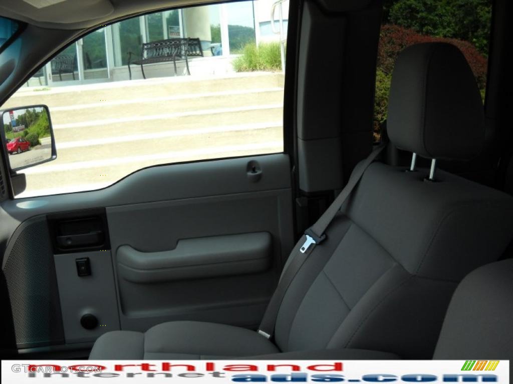 2005 F150 STX SuperCab 4x4 - Dark Shadow Grey Metallic / Medium Flint Grey photo #11