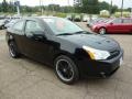 2008 Black Ford Focus SE Coupe  photo #6