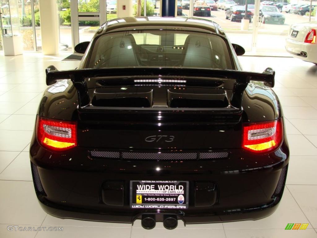 2010 911 GT3 - Black / Black w/Alcantara photo #8