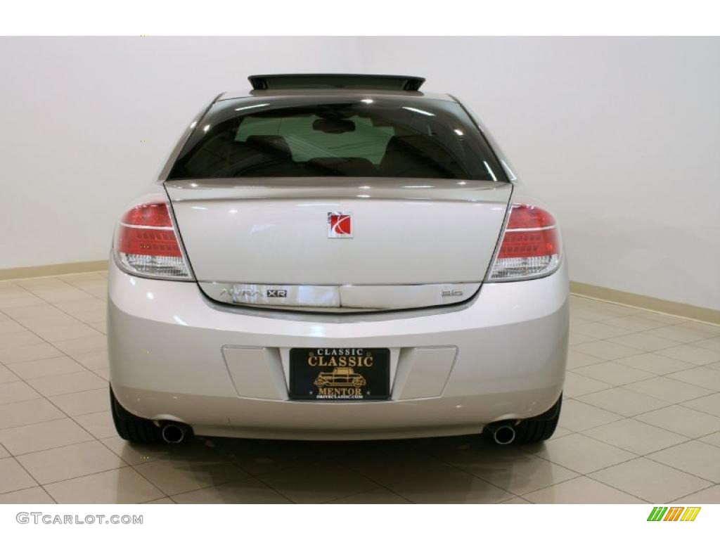 2007 Aura XR - Silver Pearl Metallic / Black photo #6