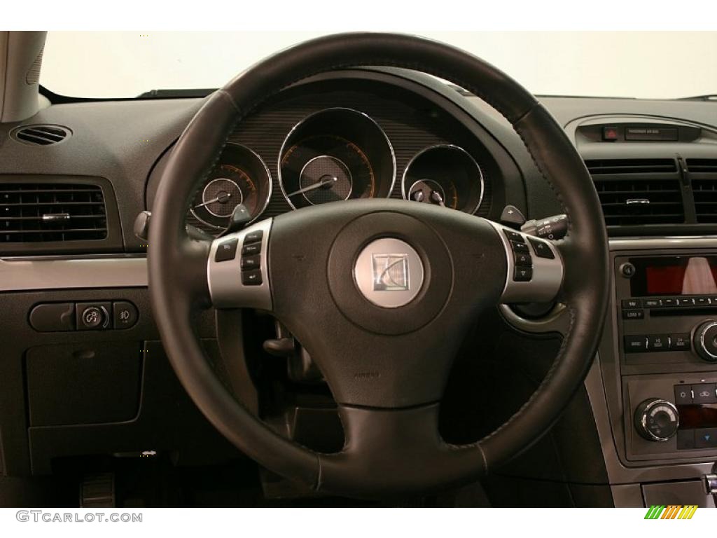 2007 Aura XR - Silver Pearl Metallic / Black photo #13