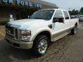 Oxford White - F350 Super Duty King Ranch Crew Cab 4x4 Photo No. 8